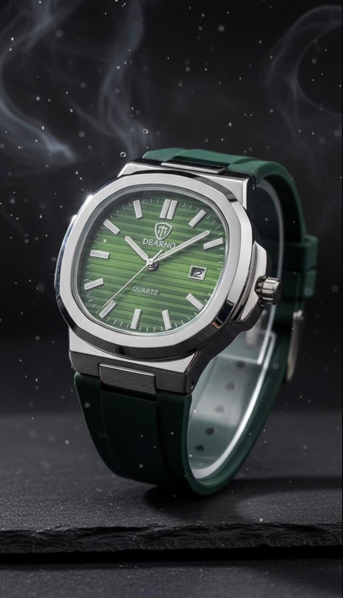 GIULIANO Automatic Black Dial Watch – Timeless Elegance in Motion